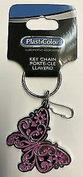 Purple Butterfly Key Chain for Universal Use (No Specific Years)