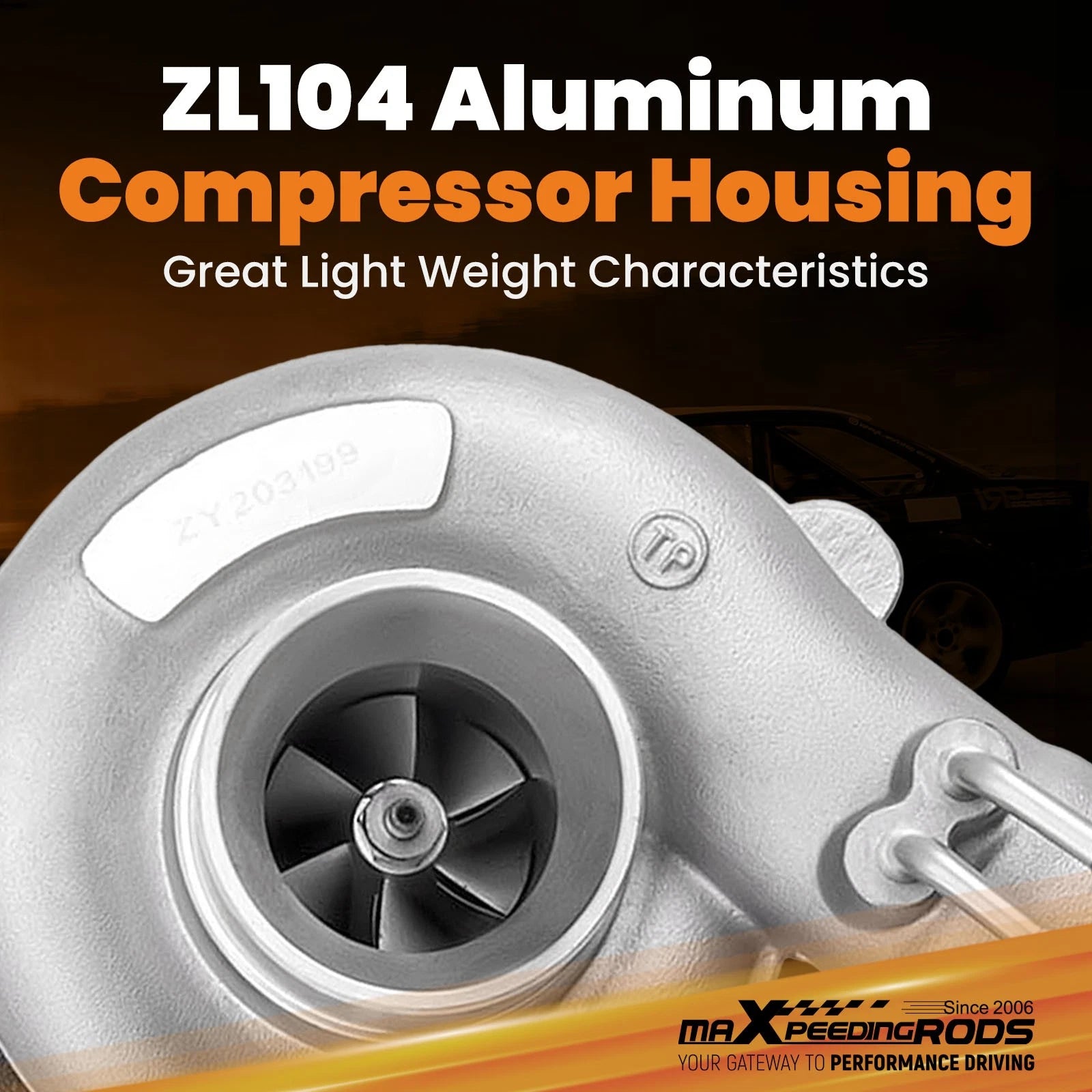 Turbocharger for Mitsubishi Pajero 4D56 2.5L