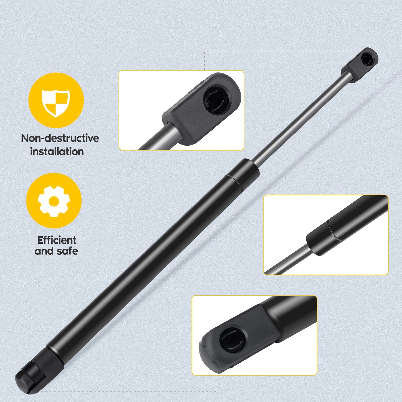 2X Front Hood Lift Supports for Lincoln Navigator (2007–2017)