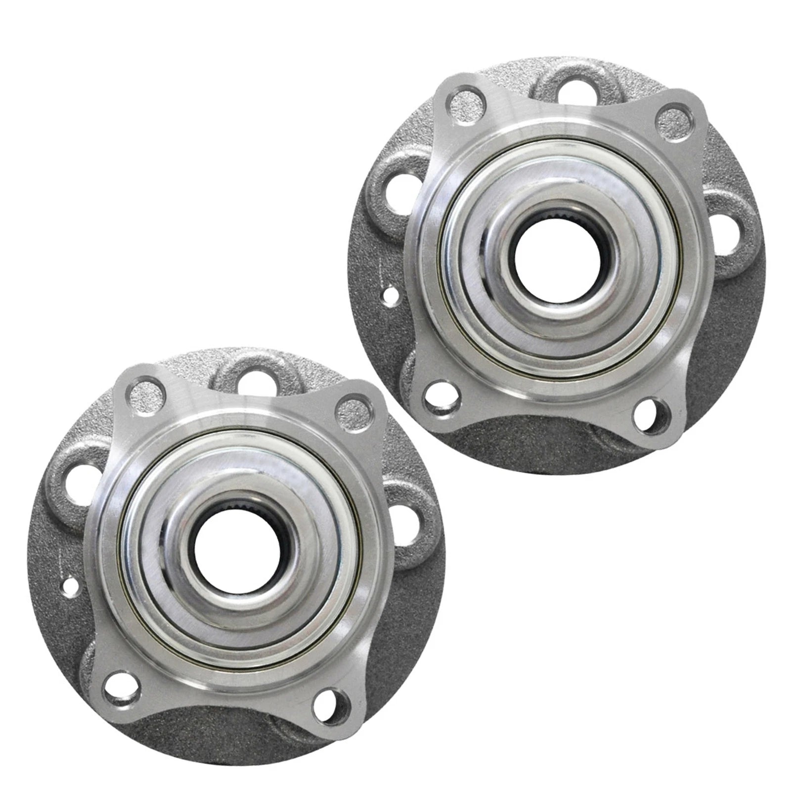 2X Front Wheel Bearings & Hubs for Volvo S60 V70 XC70 S80 (1999–2009)