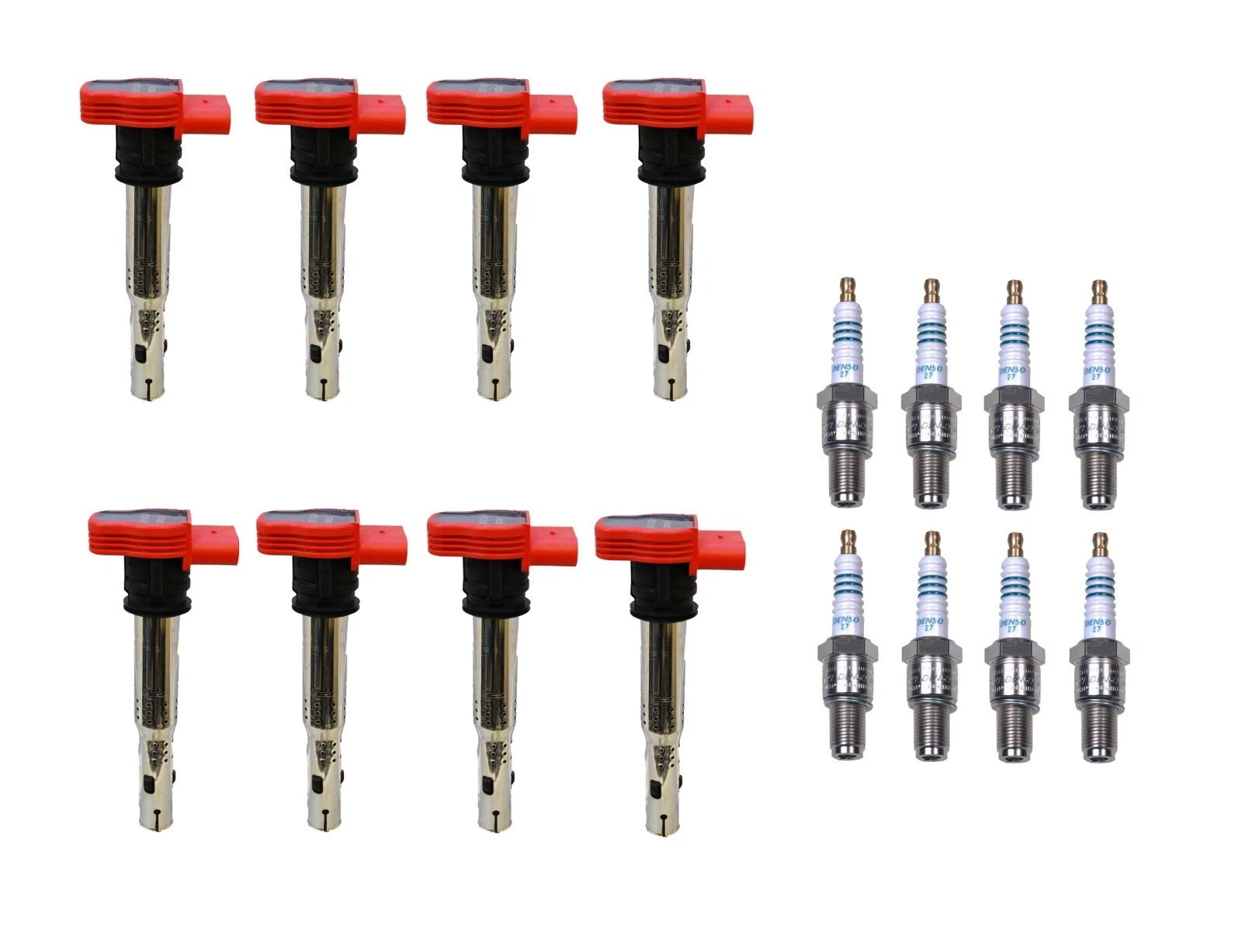 Set of 8 Denso Ignition Coils for - Gap 0.032