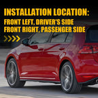 Heated Side Mirror Glass for VW Golf MK7 GTI R Jetta (2015â2021)