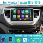 9" Wireless CarPlay Android Auto Stereo for Hyundai Tucson (2015-2018)
