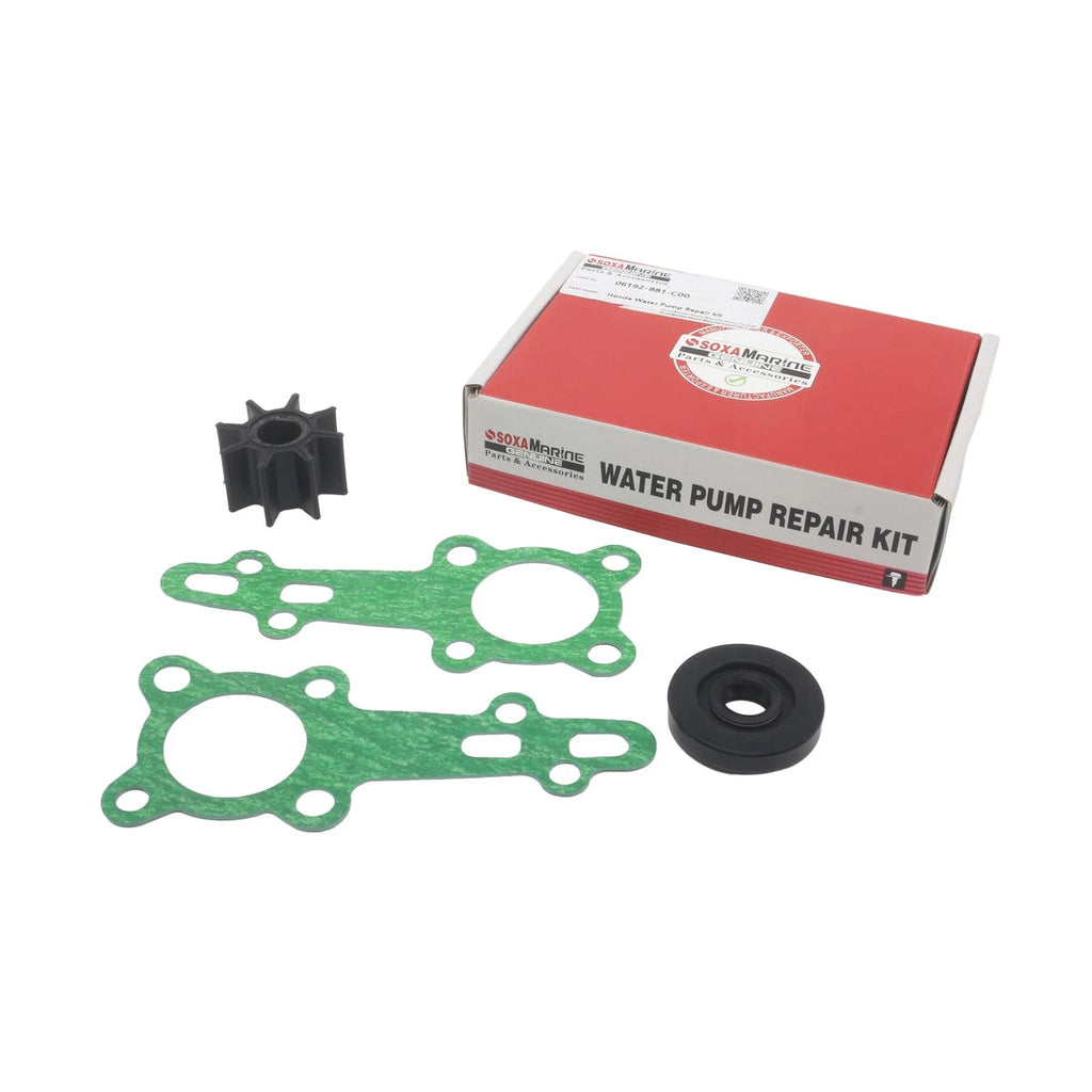 Outboard Water Pump Impeller Kit for Honda Marine 6 7.5 8 HP (Year Unspecified)