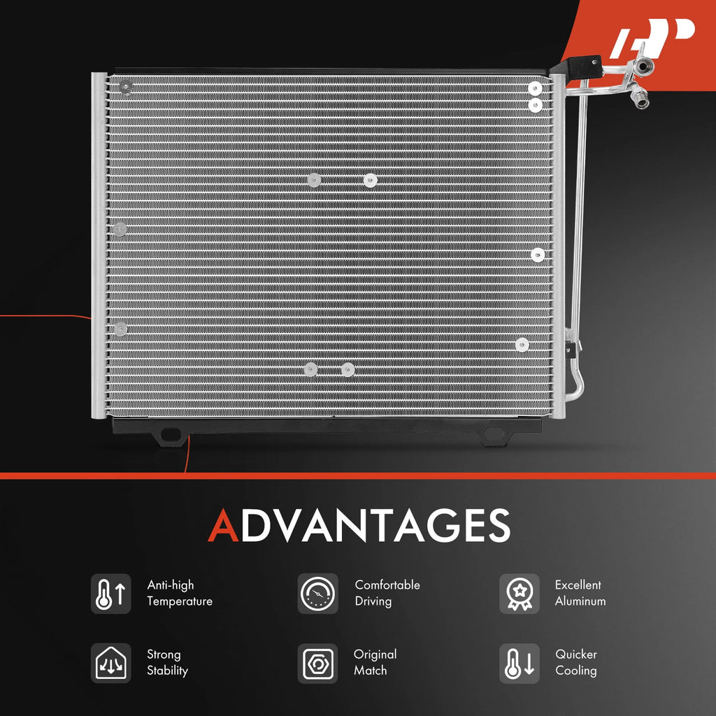 A/C Condenser for Mercedes-Benz W202 C-Class (1994-2000)