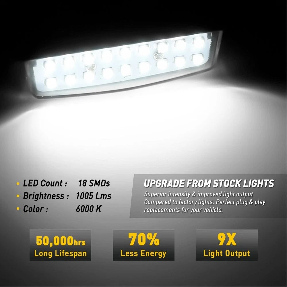 LED License Plate Light for Nissan Altima Maxima Rogue Sentra (2013–2023)
