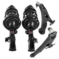 Set 4 Front Sturts w/ Spring + Lower Control Arm For 2011-2014 Toyota Sienna