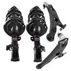 Set 4 Front Sturts w/ Spring + Lower Control Arm For 2011-2014 Toyota Sienna
