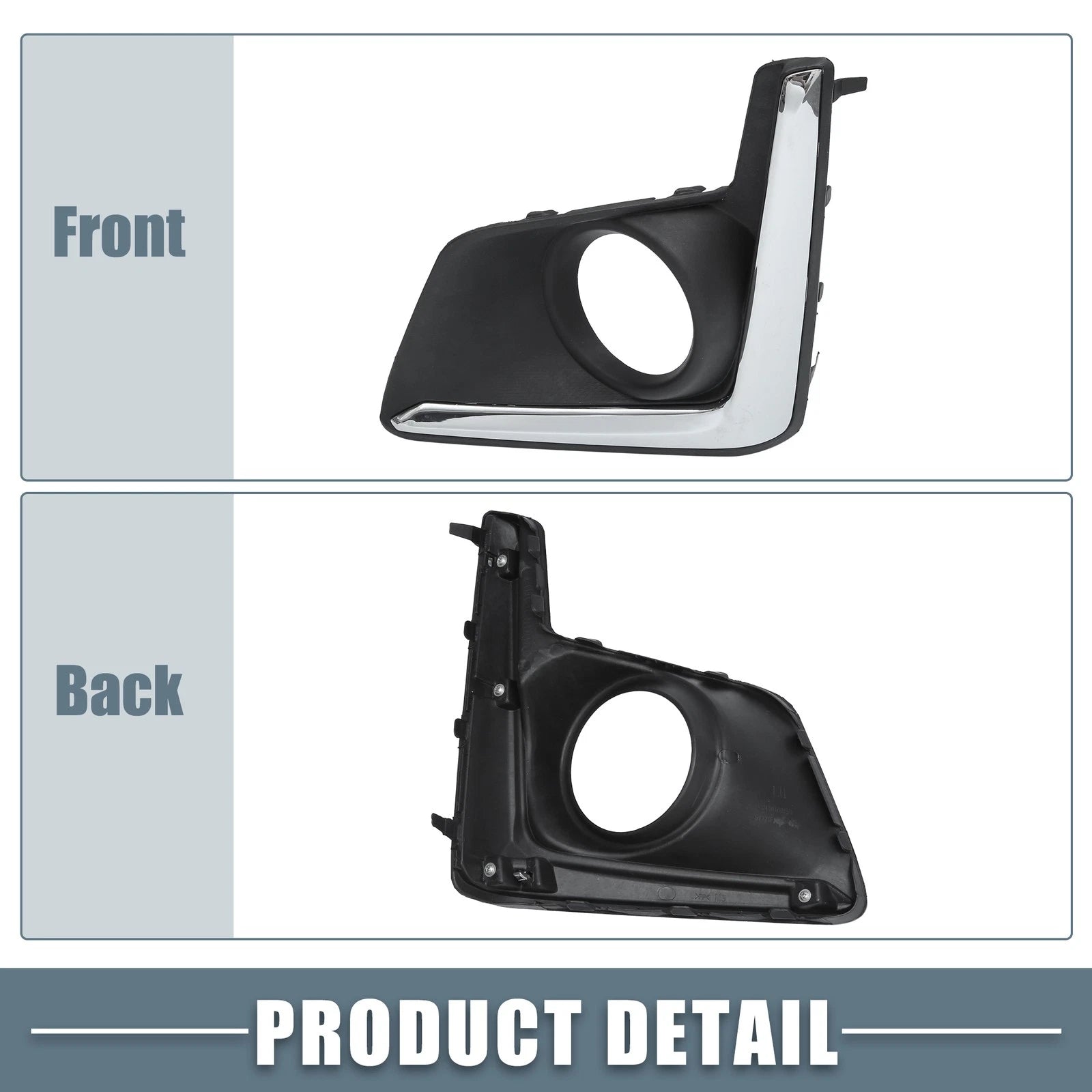 Front Left Fog Light Grille Cover Trim No. 57731FJ430 for Subaru XV Crosstrek (2013–2017)