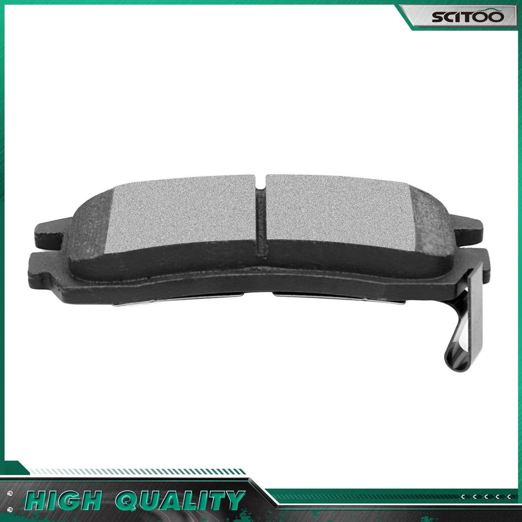 Set of 4 Rear Ceramic Brake Pads & Left Caliper for Buick Regal (1997–2004) & Chevy Impala (2000–2010)