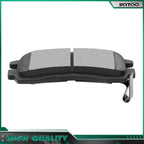 Set of 4 Rear Ceramic Brake Pads & Left Caliper for Buick Regal (1997–2004) & Chevy Impala (2000–2010)