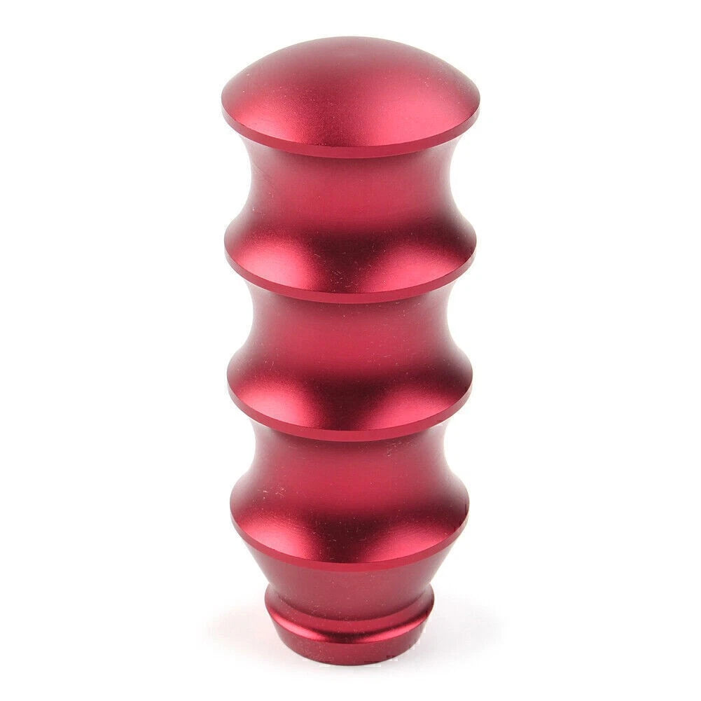 Manual Gear Shift Knob Lever for Universal Applications (Aluminum Red)