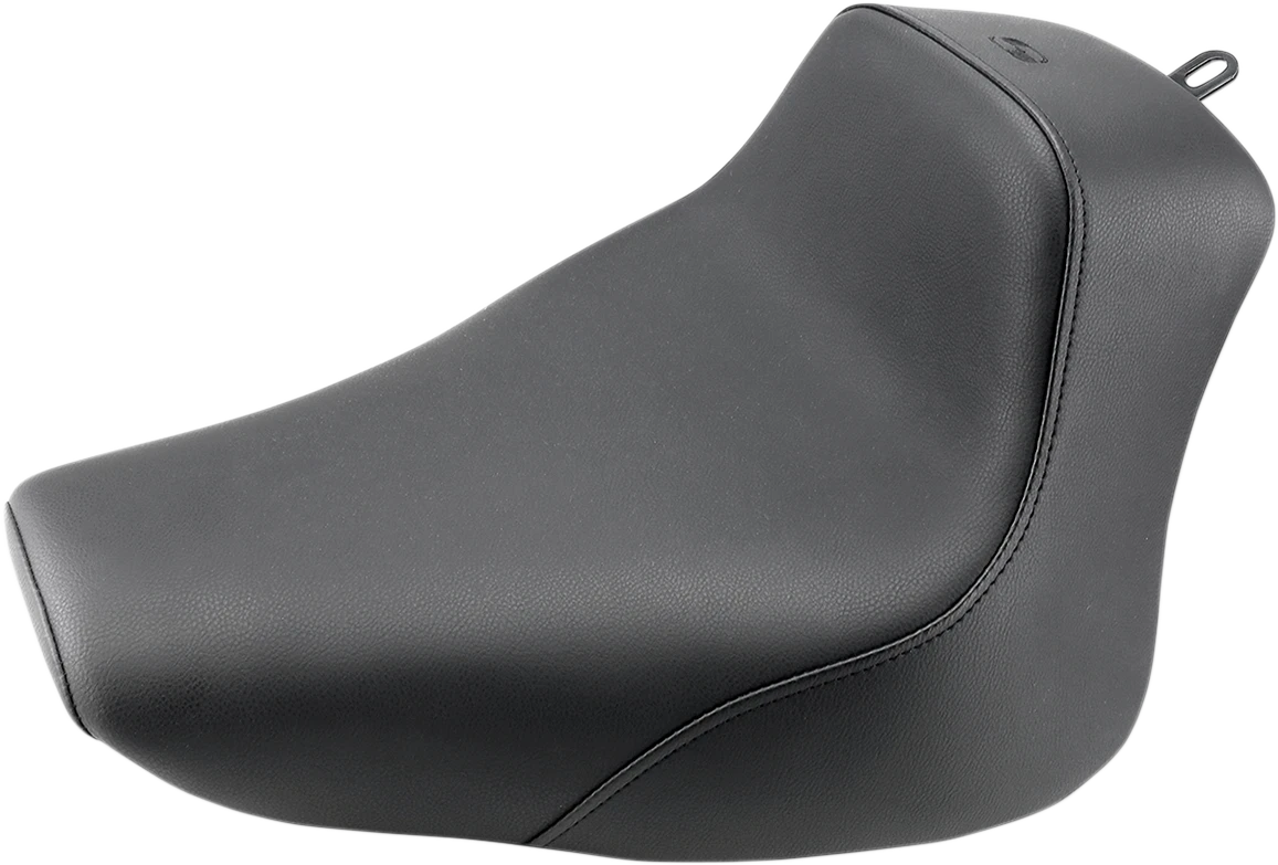 Saddlemen Heels Down Solo Seat for Motorcycle (Without Backrest, Black) 800-01-0021