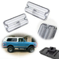 Clear Euro Style Side Marker Lights for Chevy GMC Truck (1968–1972)