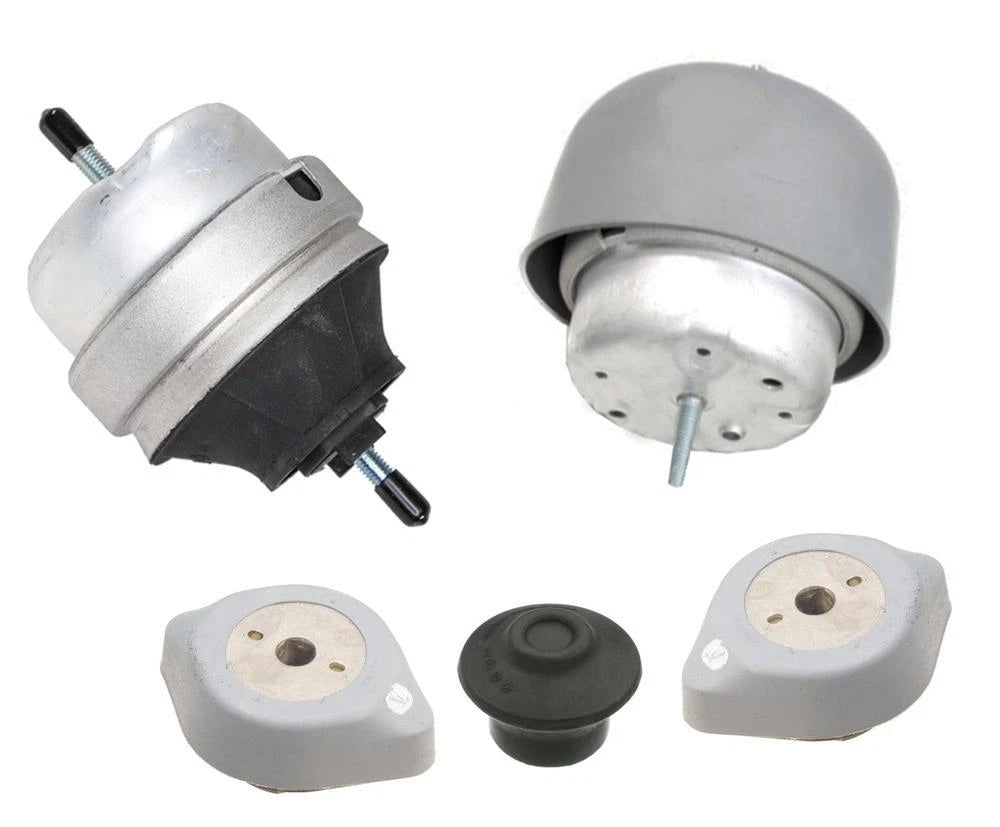 Engine Mount Kit with Transmission Mounts for Audi A4 Quattro VW Passat (1996–2005)