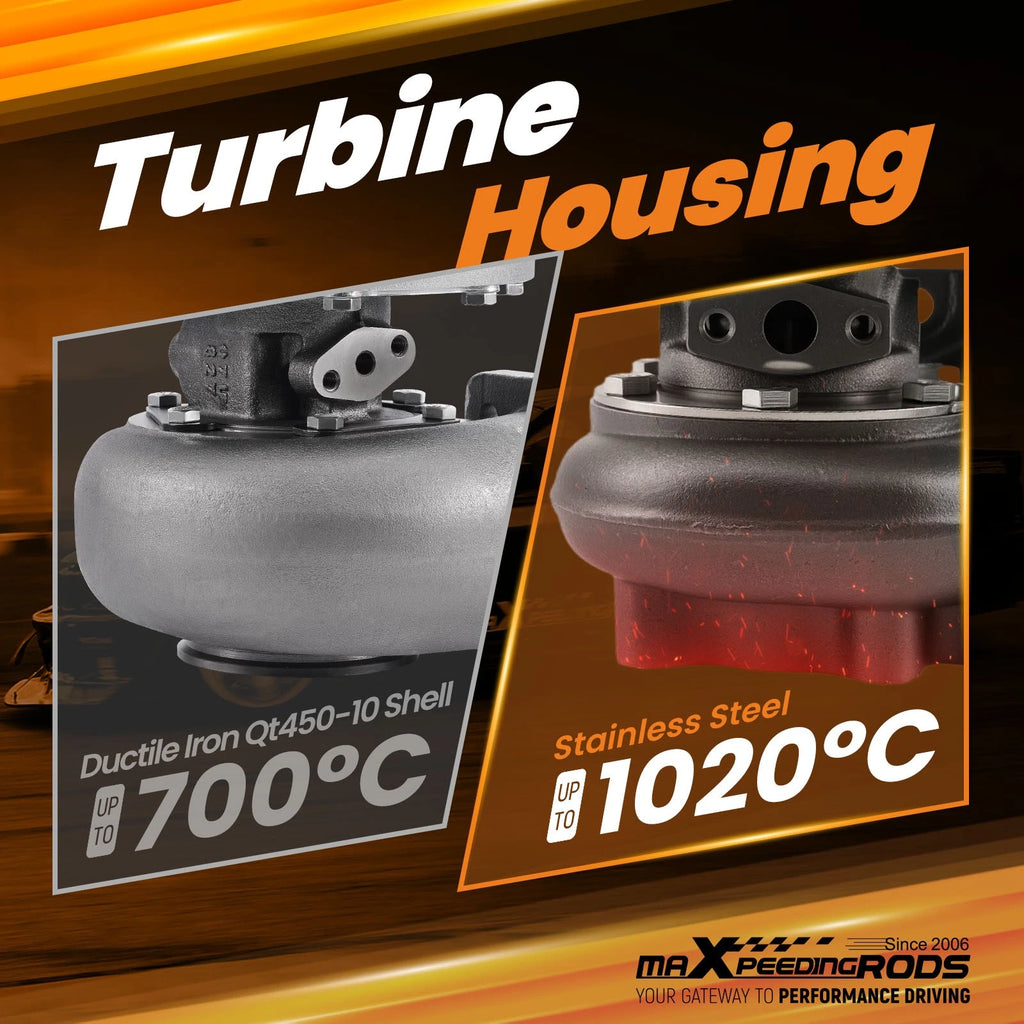 T25 GT25 GT28 GT2871 Turbo Billet Wheel Dual Ceramic Ball Bearing (Up to 350BHP)