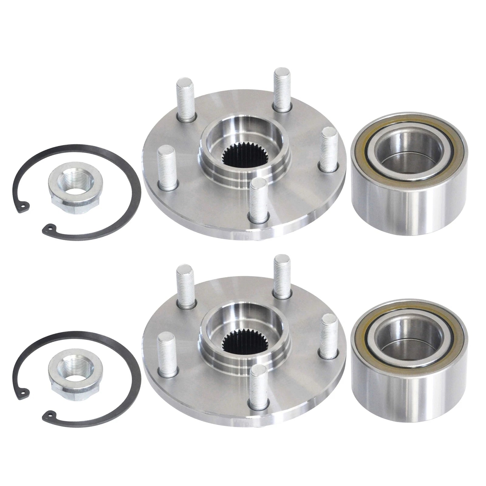 2PCS Front Wheel Hub Bearings for Toyota Avalon Lexus ES300 (1992–2004) 518509