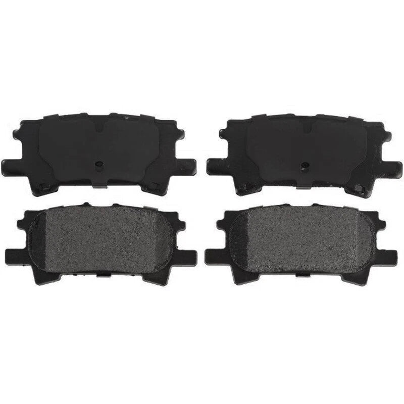 Set of 4 Rear Disc Brake Pads for Lexus RX330 RX350 RX400h (2004–2006)