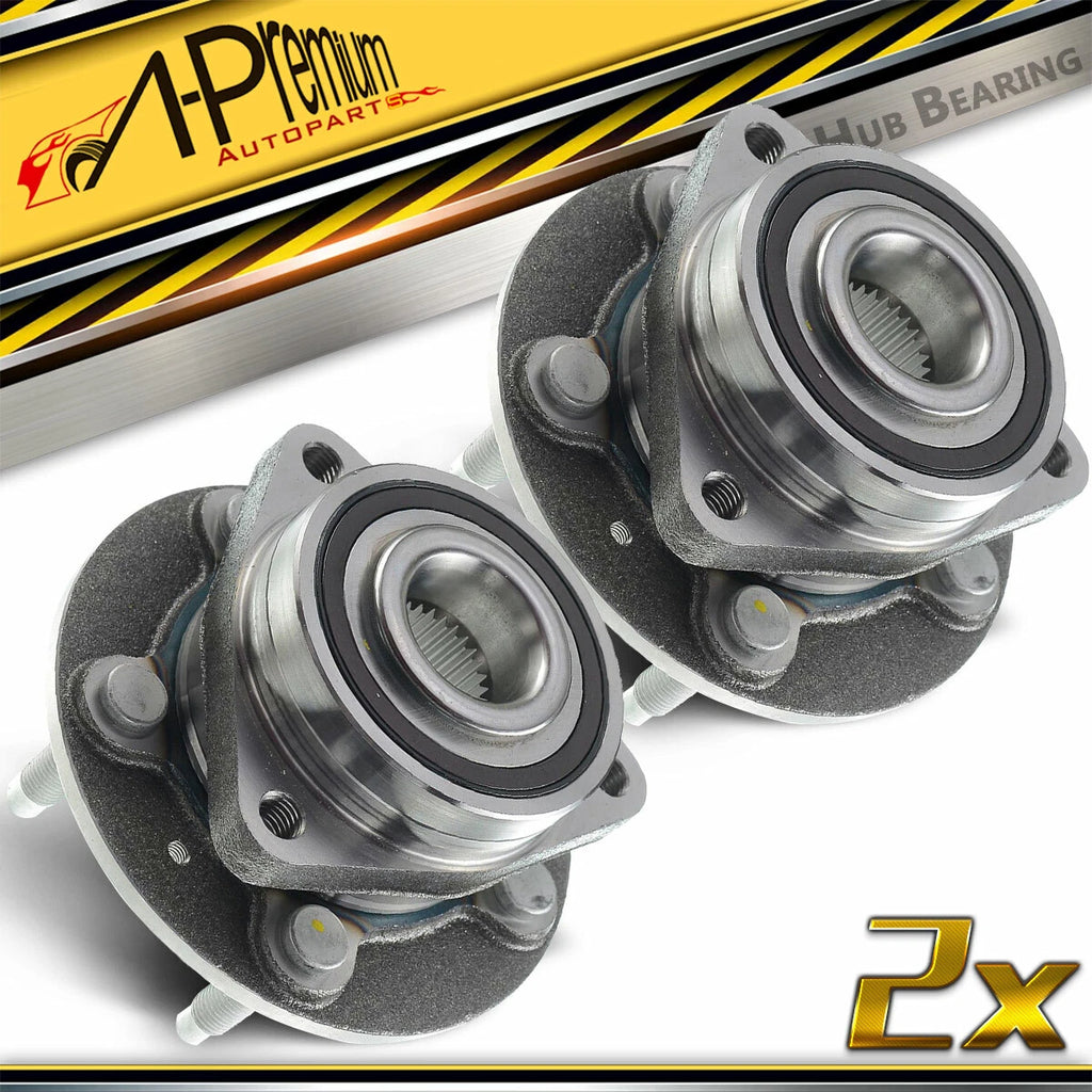 2X Front Wheel Hub & Bearing Assembly for Chevrolet Cruze (2014–2015)