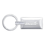 Jeweled Rectangular Keychain - Officially Licensed for Dodge Dart