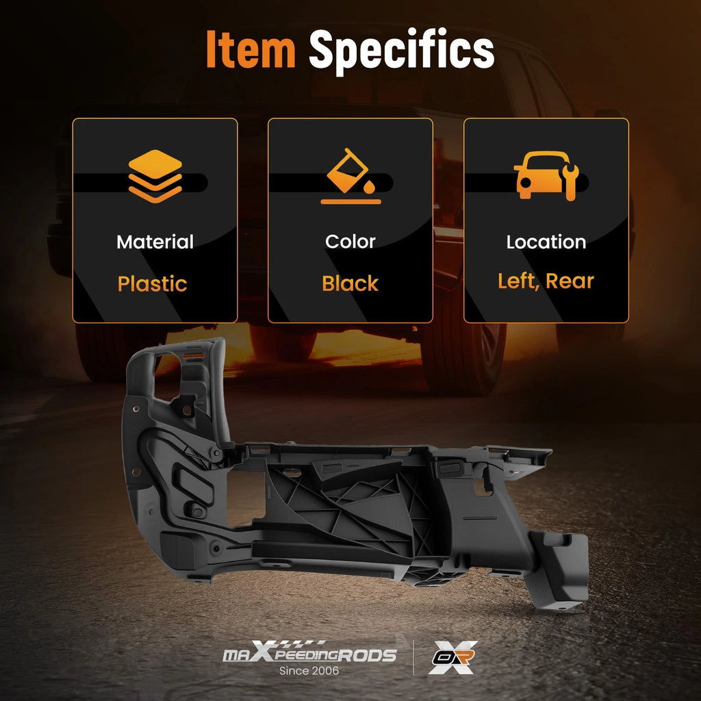 Left Rear Bumper Bracket for Toyota Tacoma Sport Pickup (2016–2023)