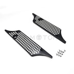 Black Billet Saddlebag Latch Cover for Harley Touring (1993–2004, 2013)