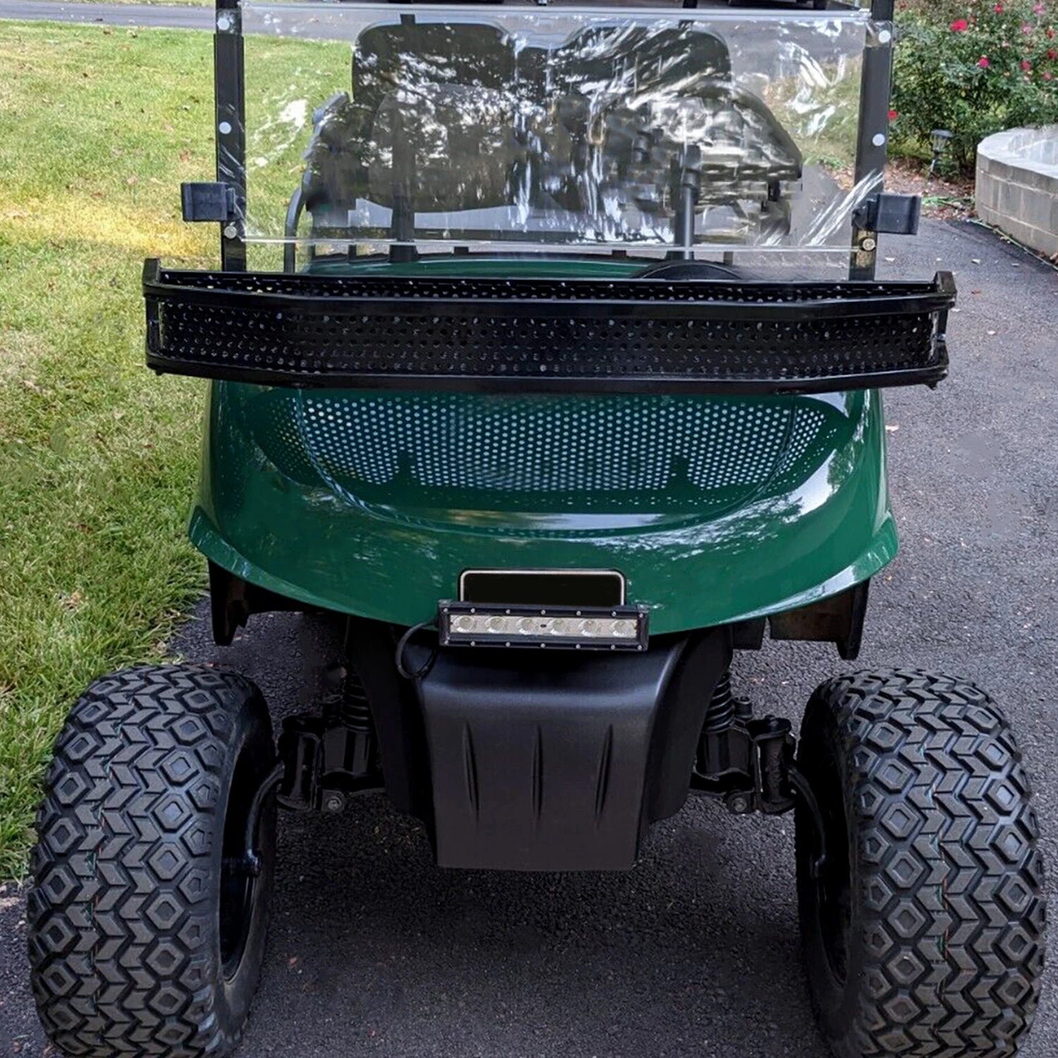 Front Clay Cargo Basket for EZGO RXV Golf Cart (2008-Present)