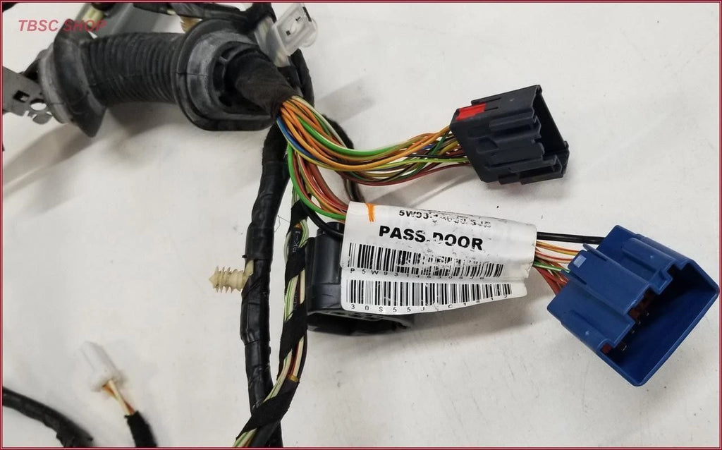 Front RH Door Wire Harness for Jaguar XJ8 VDP (2005–2006) 5W93-14630-SJB