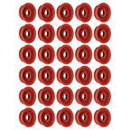 Set of 4 Sealing Rings for Automatic Coffee Machines Silicone