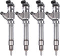 4X Fuel Injector 0445120027 for Chevy GMC Savana Sierra (2001–2016)