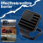 Universal Black Flag Tow Hitch Covers for Trailer Tube Plug (2020-2025)