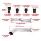 Intercooler Pipe & Boot Kit for Dodge Ram 2500 3500 (2007.5–2009) 6.7L Cummins