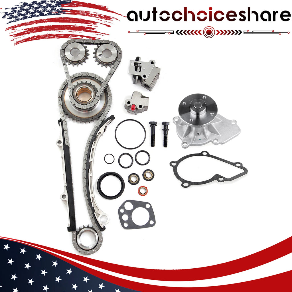 Timing Chain Water Pump Kit for Nissan Frontier Xterra (1998–2004)