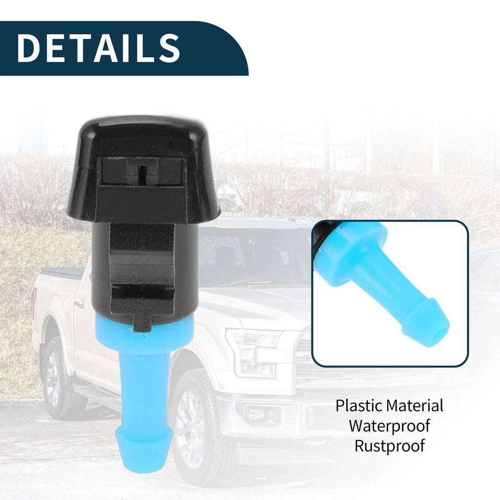 2Pcs Front Windshield Washer Nozzles No.4805742AB for Dodge Durango (2004–2009)