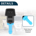 2Pcs Front Windshield Washer Nozzles No.4805742AB for Dodge Durango (2004–2009)