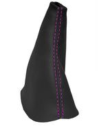 Leather Manual Shift Boot Cover for Dodge Ram 1500 (2002–2008) Purple Stitch