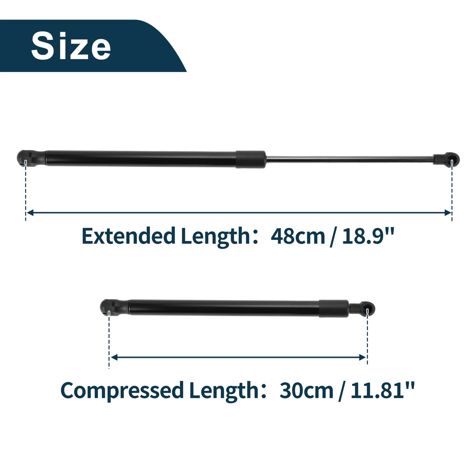 Rear Hatch Lift Supports Struts Gas Spring for Hyundai i10 (2007–2011)