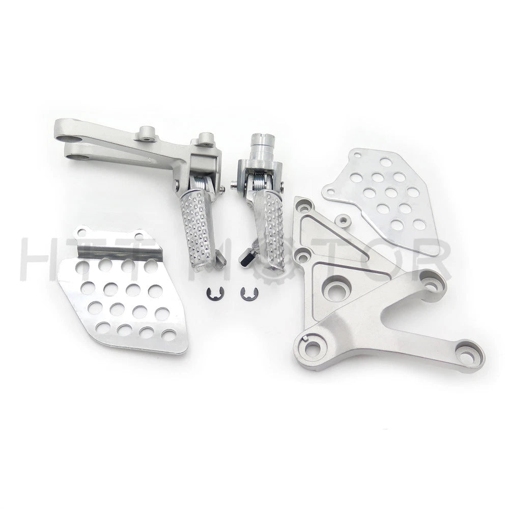 Front Rider Foot Peg Rest Bracket Rearsets for Honda CBR600RR (2003–2006)