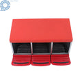 3 Hole Chicken Nest Box with Cover for Chickens (Metal)