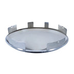 Universal Chrome Hub Cap Front Pointed Replacement for 8-3/4 Inch Wheel (4)