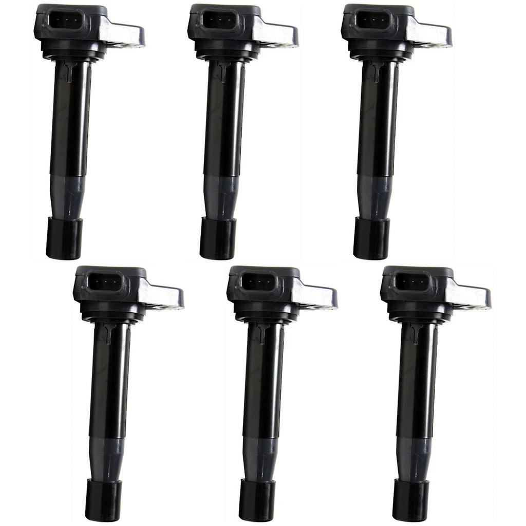 Set of 6 Ignition Coils for Honda Odyssey Acura RL TL CL Accord