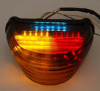 Integrated LED TailLight Turn Signals for Kawasaki Ninja ZX12R (2000–2005) Smoke