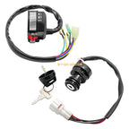 Start Stop Kill Switch & Ignition Key Switch for Yamaha Bear Tracker 250 (2000–2007)