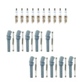 Set of 10 Double Platinum Spark Plugs & NGK Coil Boots for Excursion 6.8L V10