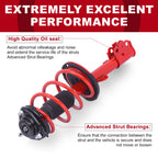 Pair Front Struts with Coil Spring Assembly for Toyota Sienna (2011-2014)