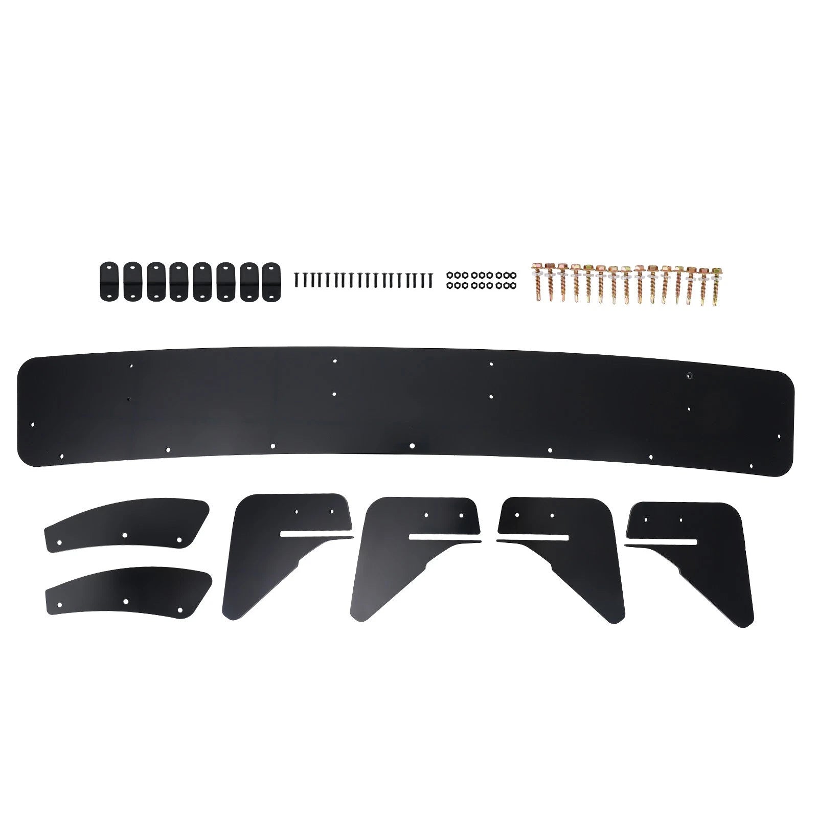 Bumper Lip Diffuser for VW Golf MK7 GTI (2015-2021) Black