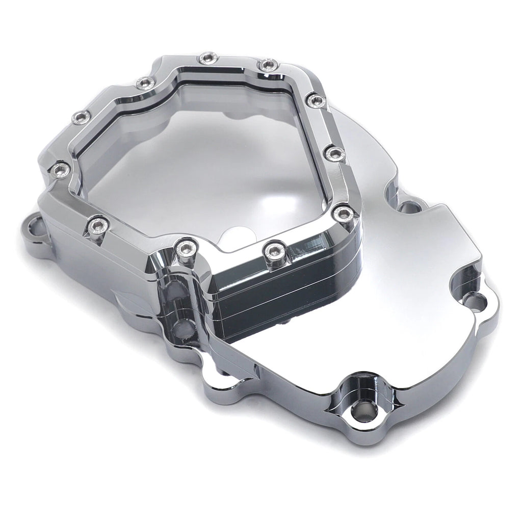 Chrome Right Engine Stator Cover for Yamaha FZR600 (1989–1997), FZR500 (1989–1990)