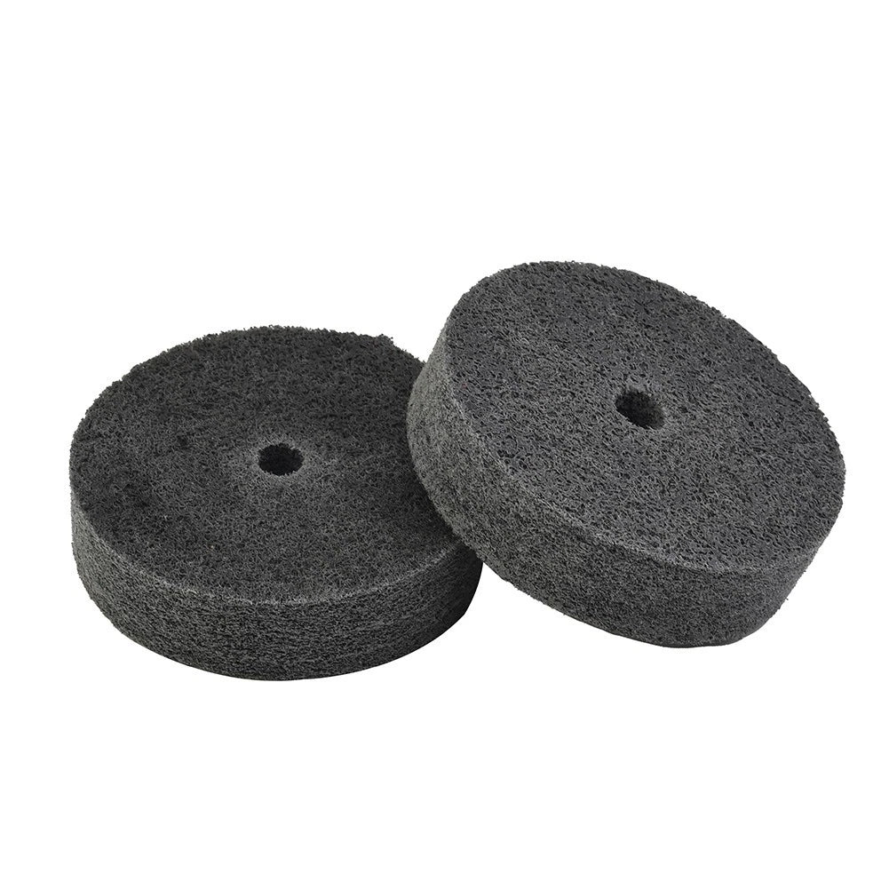 2X Nylon Fiber Buffing Polishing Wheel Abrasive Pad Grinding Disc Tool