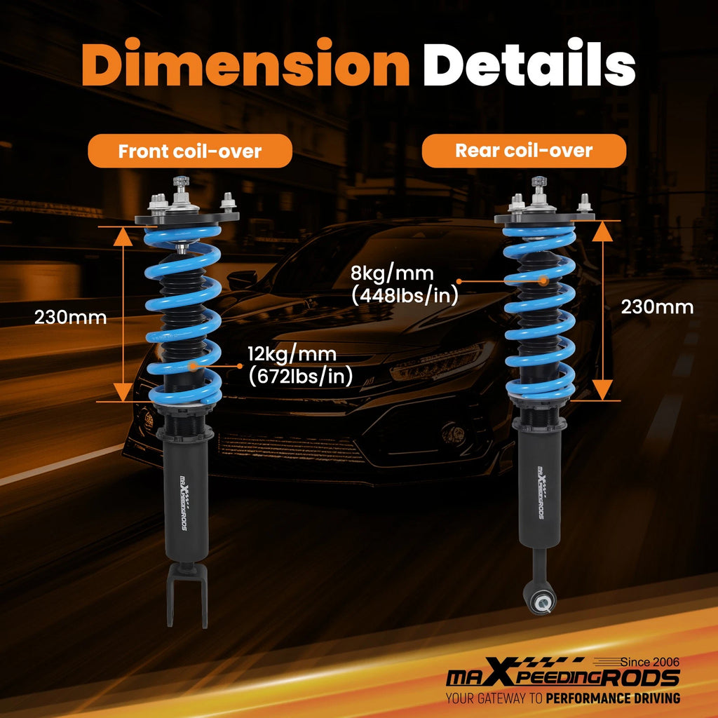 Coilover Lowering Kit for Lexus LS460 (2007-2016)
