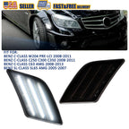 Smoke Lens LED Side Marker Light for Mercedes W204 C300 C350 C63 AMG (2008–2011)
